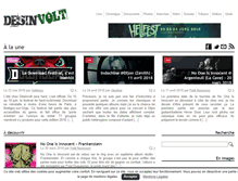 Tablet Screenshot of desinvolt.fr